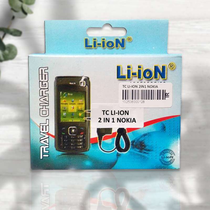 charger li ion n70 nokia kecil travel charger adaptor