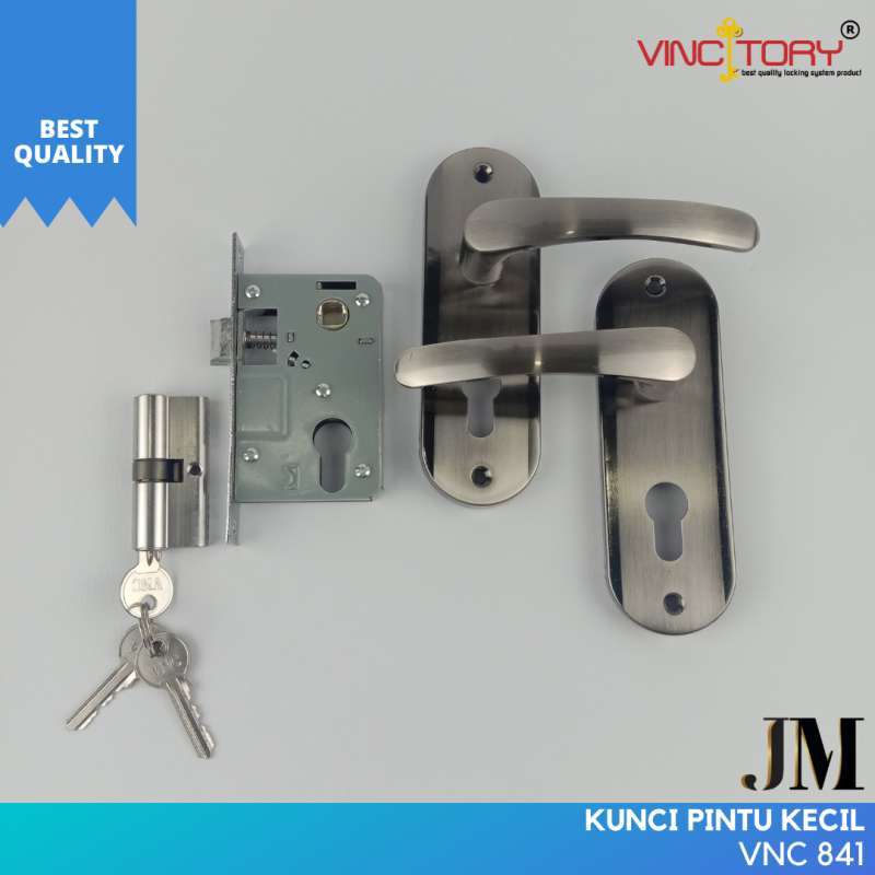 Jual Ready Stock Kunci Pintu Rumah Handle Kunci Pintu Set Gagang Dan Body Pintu Bn Sn Terbaru Juni 2021 Blibli