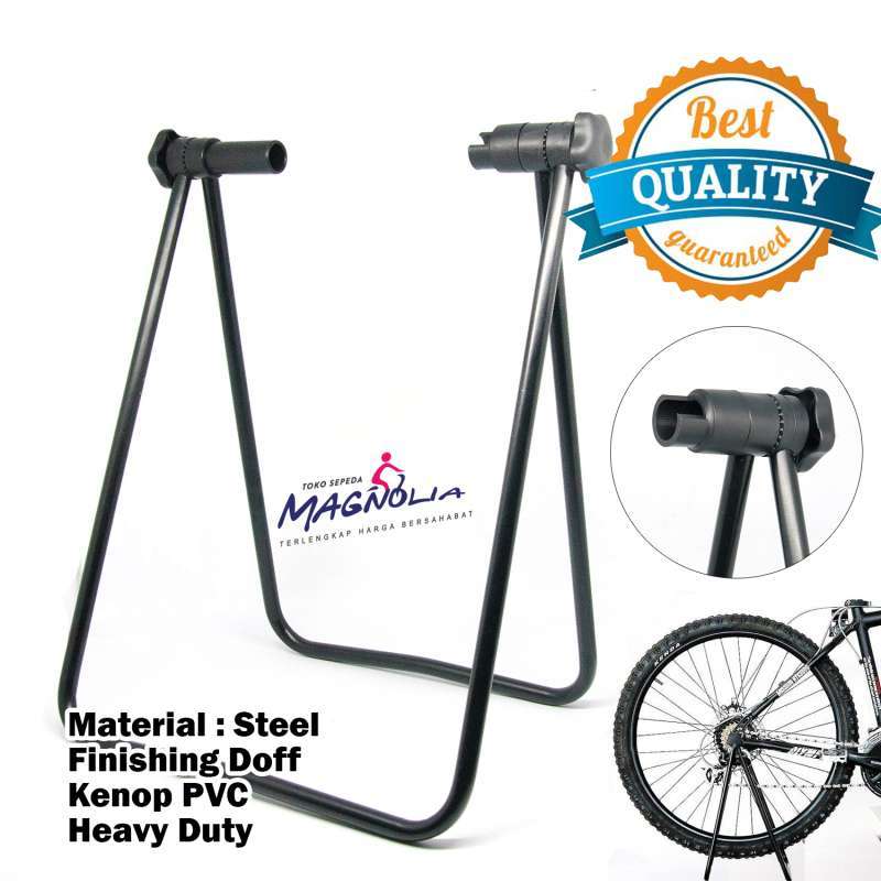 Jagang Segitiga Standar Sepeda Paddock Bike Stand U Type Jagrak Segitiga Syte