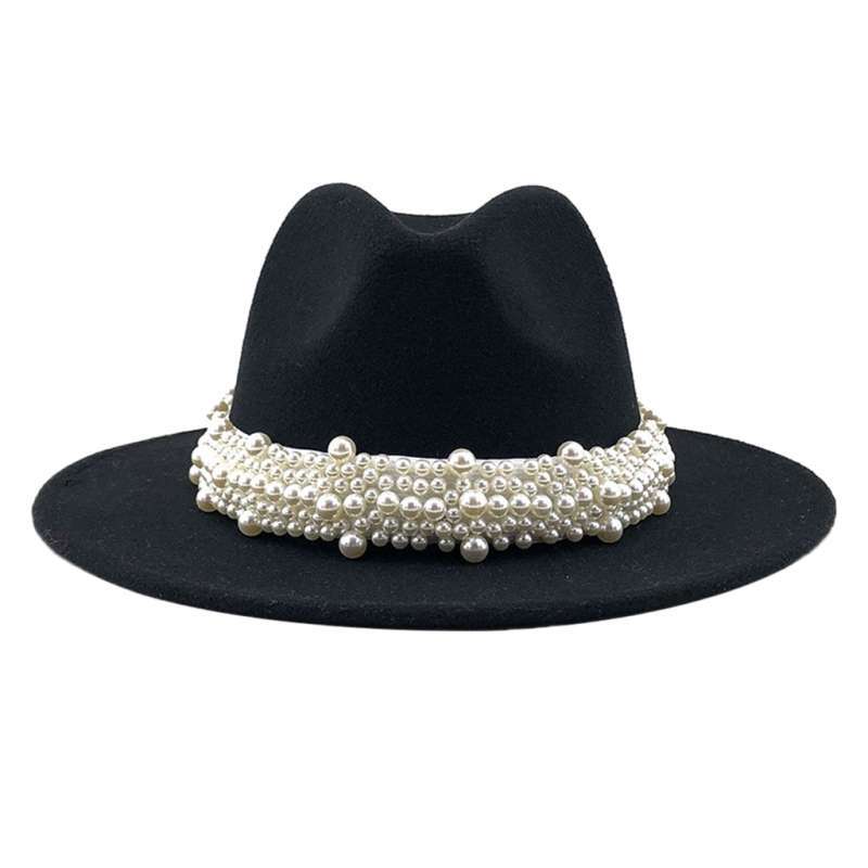 Jual Cashmere Fedora Hat Womens Wide 
