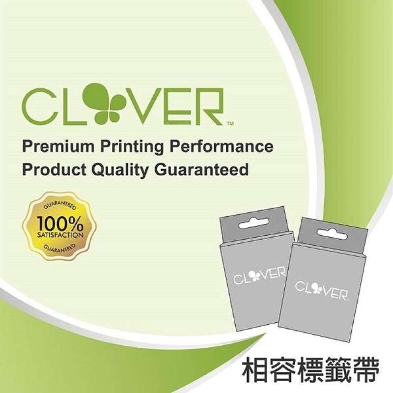 [CLOVER Clover] For EPSON LK-3TBN compatible label tape (clear bottom black  9mm)