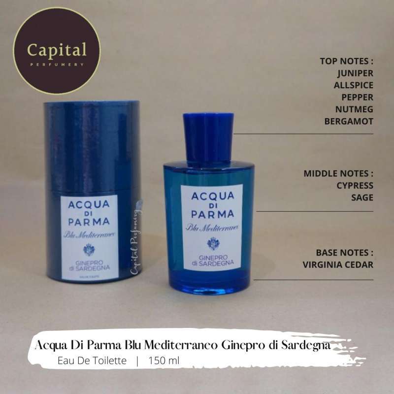 Jual Acqua Di Parma Blu Mediterraneo Ginepro Di Sardegna Edt 150