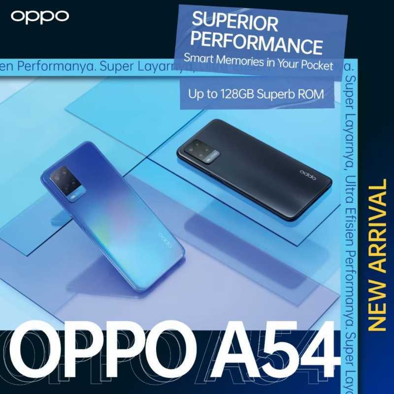 Jual Oppo A54 4 128gb Garansi Resmi Online April 2021 Blibli