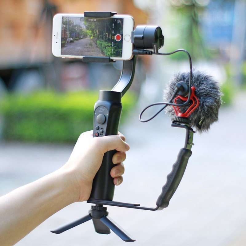 boya by mm1 mini microphone cardioid shotgun mic vlogging for iphone ios hp android canon nikon