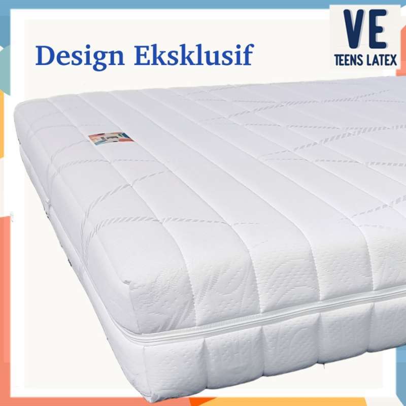 Mattress Matras Topper Full Latex Ve Teens 10 Cm Uk 90x200 200x200 Terbaru Agustus 2021 Harga Murah Kualitas Terjamin Blibli