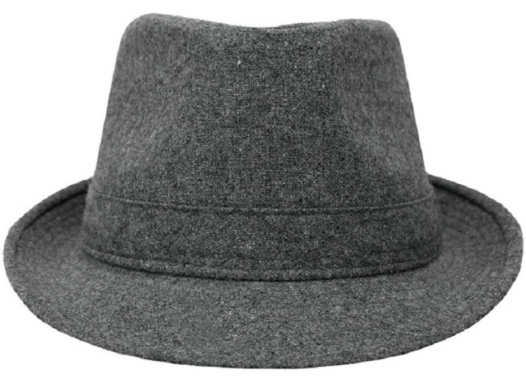 Promo Topi fedora classic wool blend 