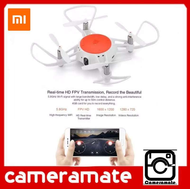 Jual Original Xiaomi MITU Mini Drone Smart RC Quadcopter 720P 960mAh FPV  YKFJ01FM di Seller Cameramate - Kota Surakarta (Solo), Jawa Tengah | Blibli