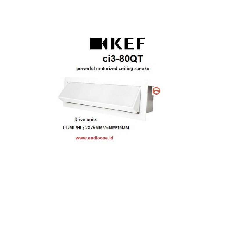 Jual KEF Ci3.80QT Ci 3.80QT motorized 