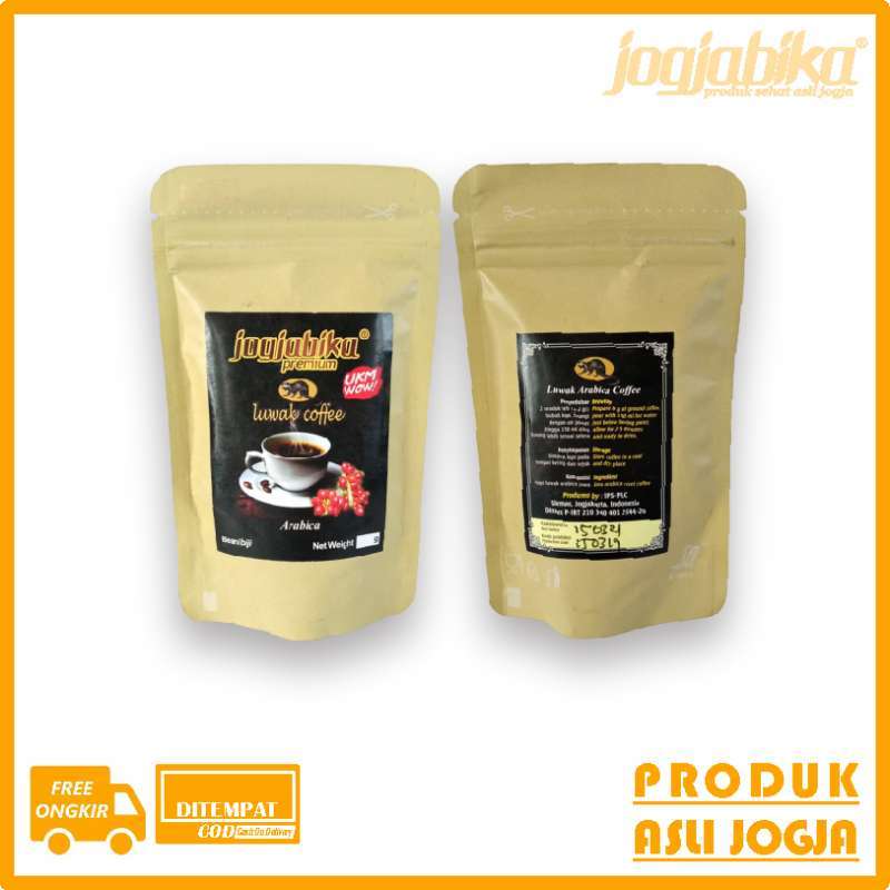 Jual Kopi Luwak Arabika Jawa Biji Asli Jogja 40g Terbaru Desember 2021 Harga Murah Kualitas Terjamin Blibli