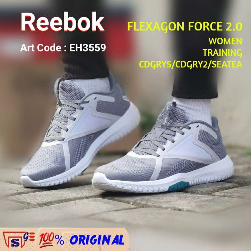 Jual Sepatu Sneakers REEBOK FLEXAGON FORCE 2.0 ORIGINAL EH3559 WOMEN  TRAINING CDGRY5 CDGRY2 SEATEA Setya Global di Seller Setya Global - Kab.  Sidoarjo, Jawa Timur | Blibli