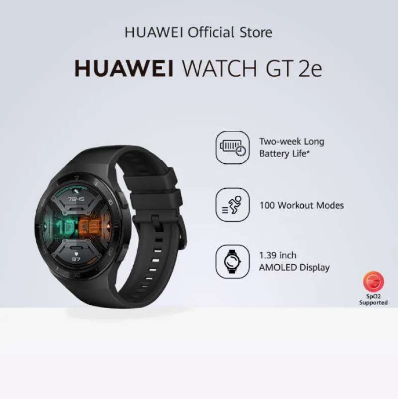 Jual Huawei Watch GT 2e 46mm 2weeks battery life Music play