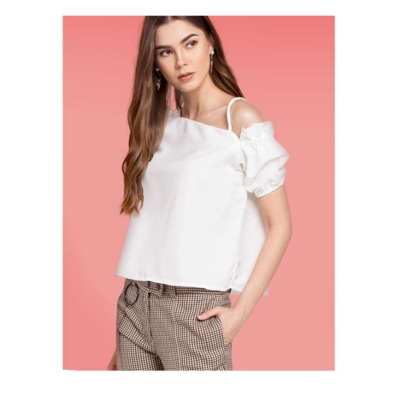 One Shoulder Sabrina Top 