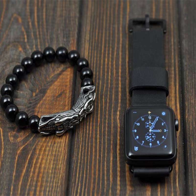 Strap kulit sales apple watch