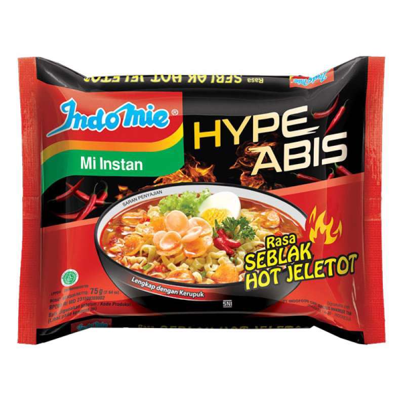 INDOMIE SEBLAK HOT 75GR