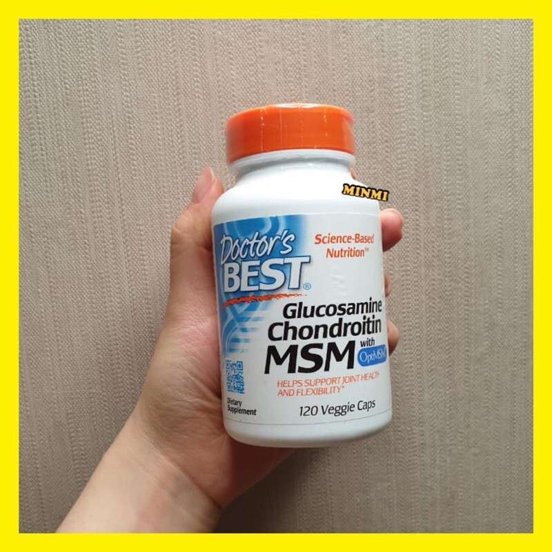 Promo Doctor Best Glucosamine Chondroitin Msm 120 capsul ...