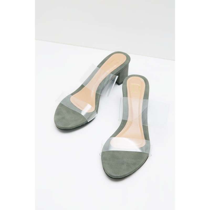 Sepatu Wanita Sepatu Hak Chunky Heels 