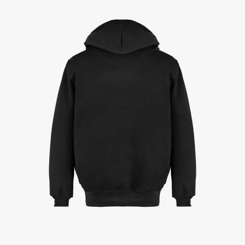 black hoodie back