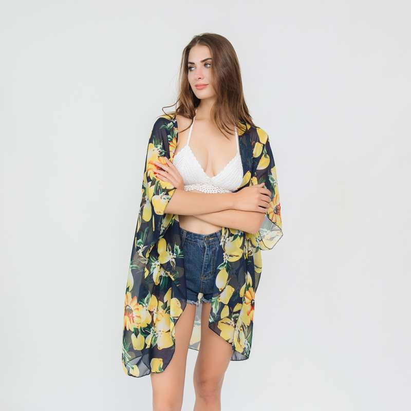 Promo Boho Style Women Chiffon Cover Up 