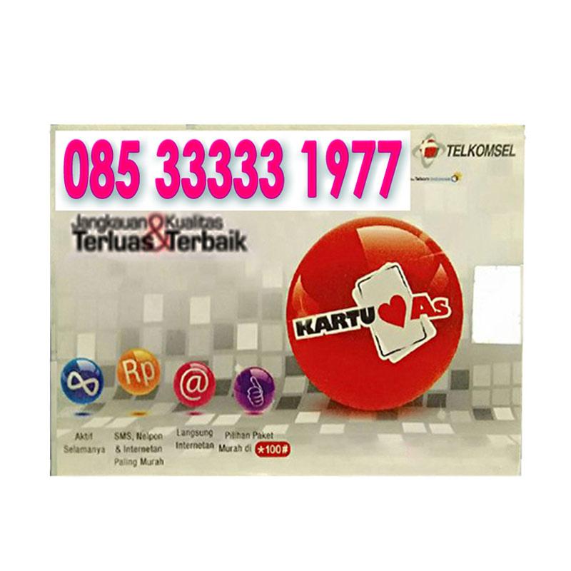 Harga Jual Telkomsel As Nomor Cantik 08533333 1977 Kartu Perdana Terbaru .