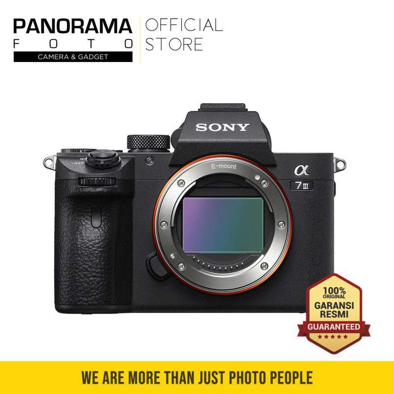 SONY Alpha A7 Mark III Kamera Mirrorless Black [Body Only]