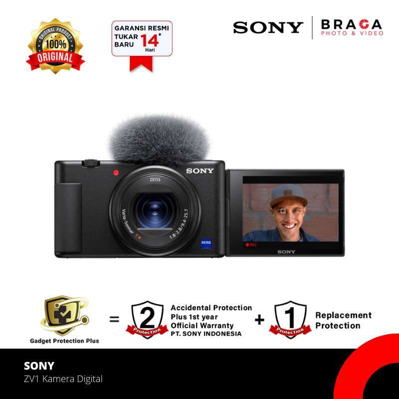 Braga Photo Video Sony ZV-1 Sony ZV1 Kamera Digital