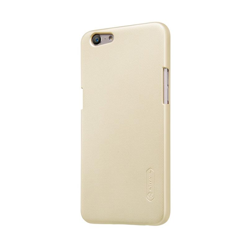 Jual Nillkin Super Frosted Shield Hardcase Casing for Oppo A57 or Oppo A39 - Gold Online - Harga & Kualitas Terjamin | Blibli.com