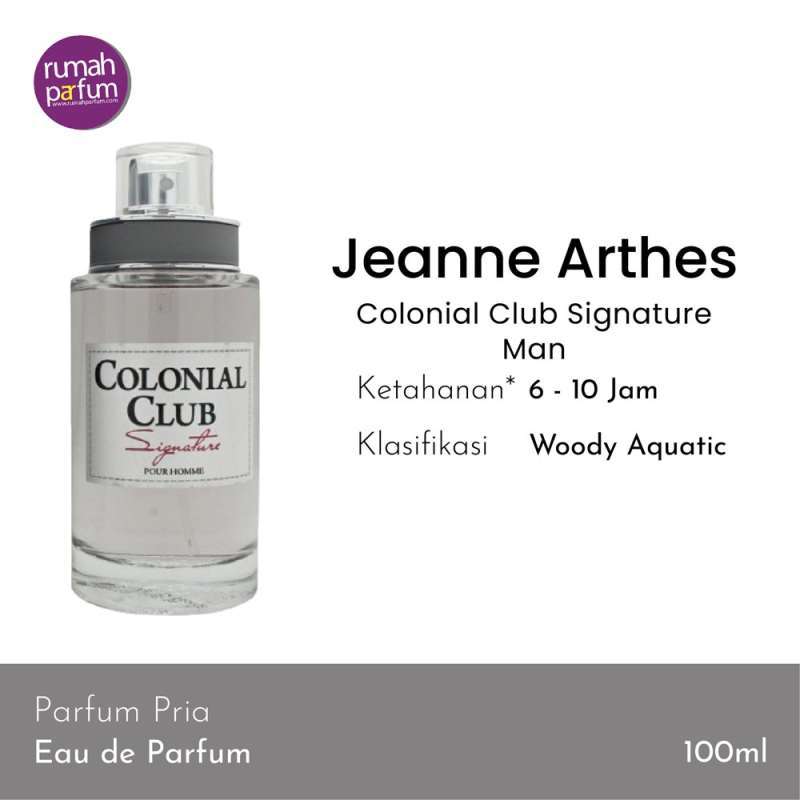 Promo Jeanne Arthes Colonial Club Signature for Man EDT Parfum