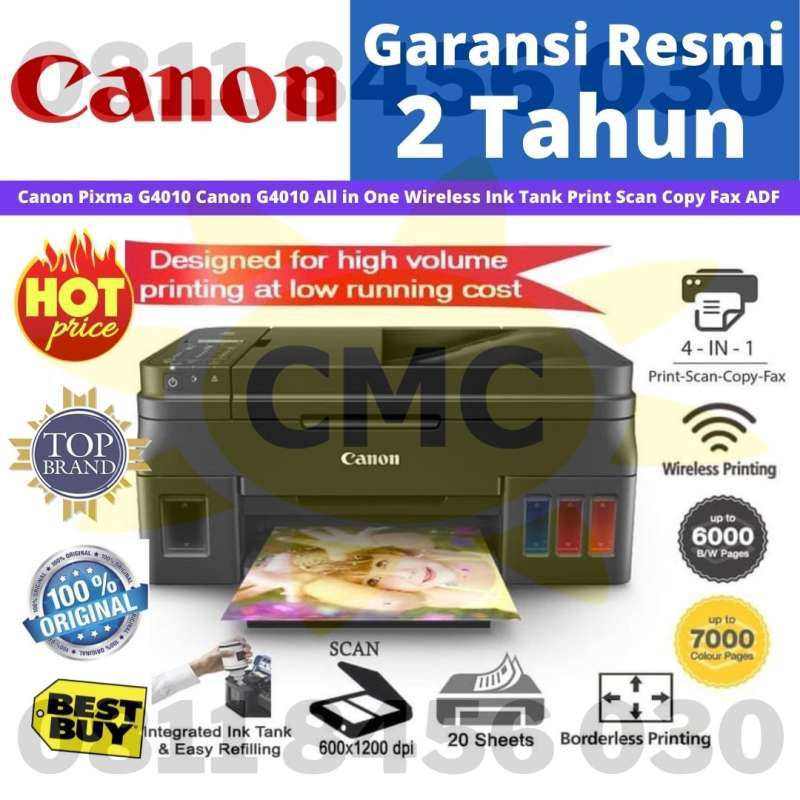 Promo Canon Pixma G4010 G 4010 All In 
