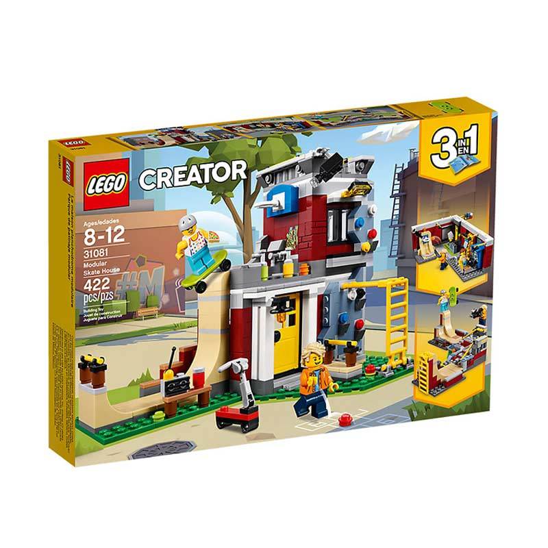 LEGO Creator 31081 Modular Skate House Blocks Stacking Toys