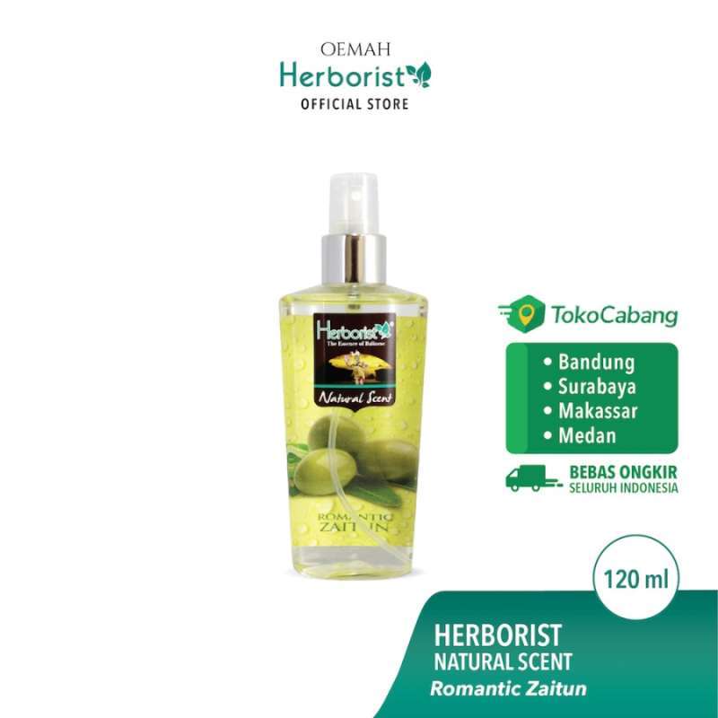 Jual Herborist Natural Scent Romantic Zaitun Body Spray 120 mL