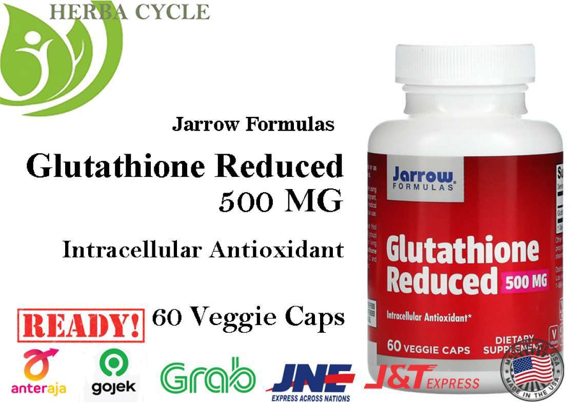 jual jarrow glutathione Formulas Reduced Intracellular Antioxidant Capsules 500 mg, 60 ct Jual Jarrow Glutathione Reduced 500