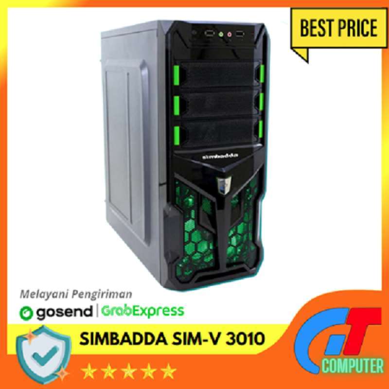 PC Gaming Intel Core I5 2400 DDR3 8GB HDD 500GB SSD 120GB VGA GT 730 2GB