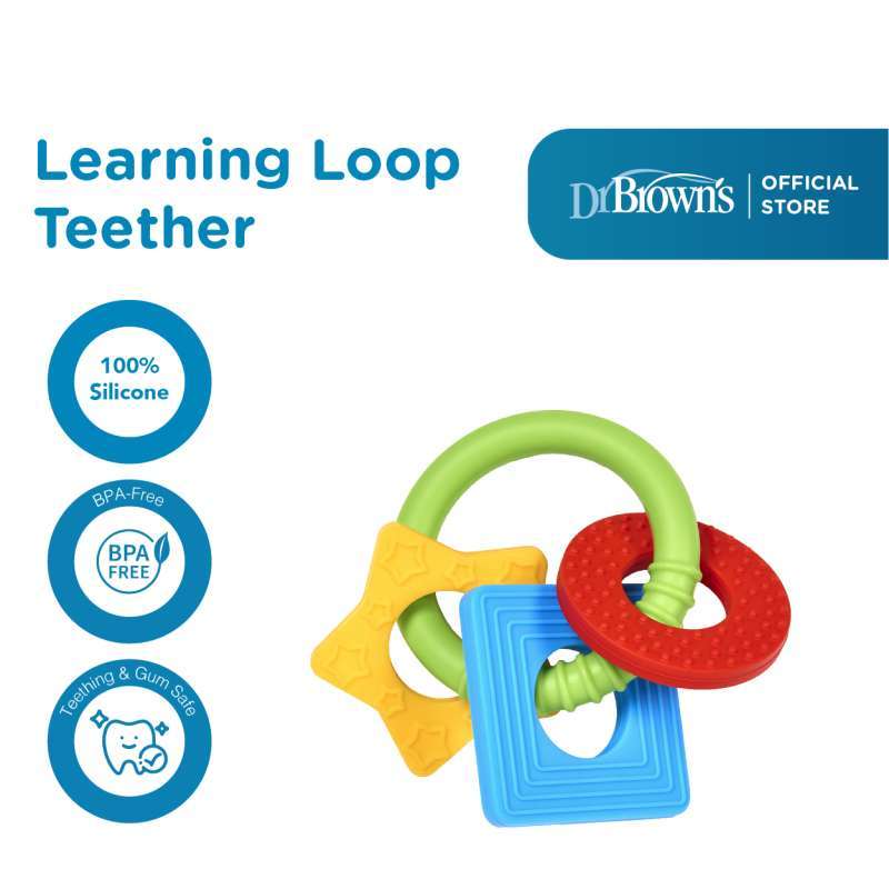 Dr brown's learning loop teether deals