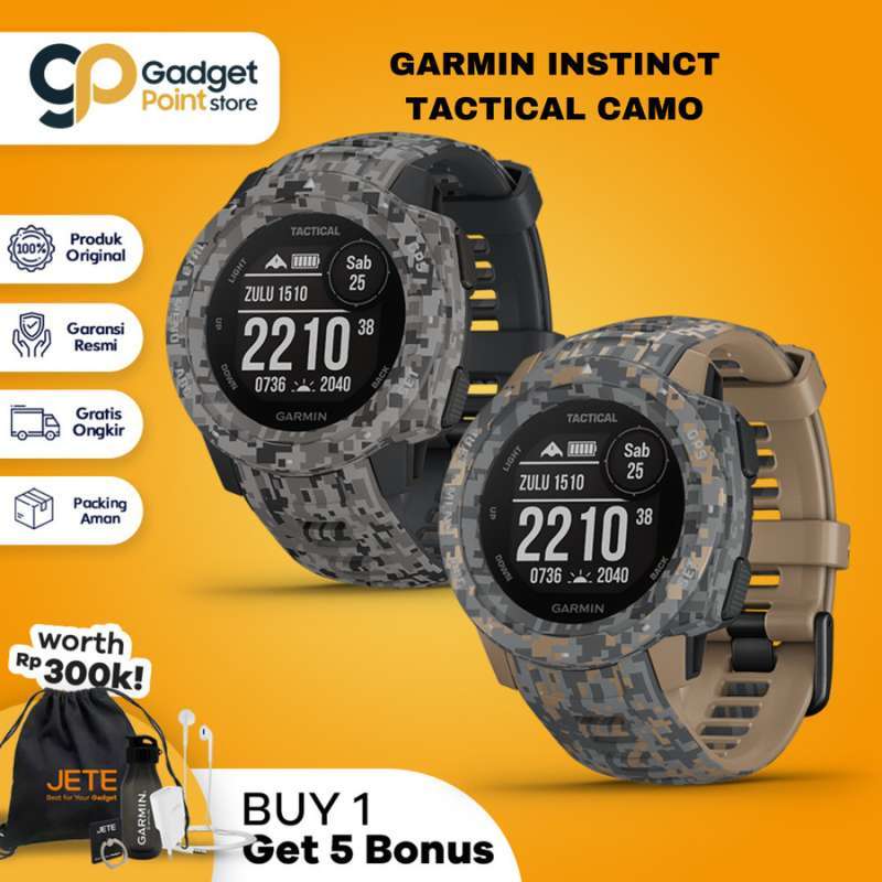 Jual Garmin Instinct Tactical Spesifikasi Original Murah Diskon