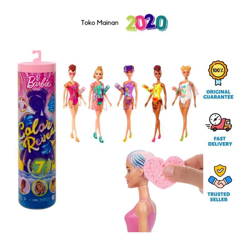 Jual barbie color store reveal