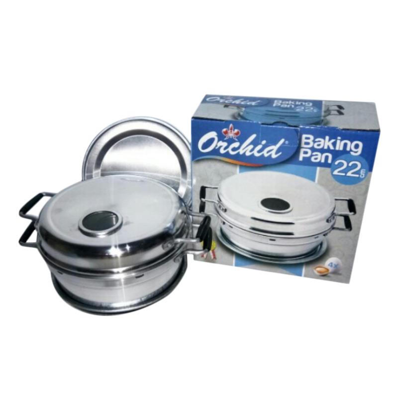 Orchid Brand Gcc Alat Panggang Kue Bolu Baking Pan 22 Cm Terbaru Agustus 2021 Harga Murah Kualitas Terjamin Blibli