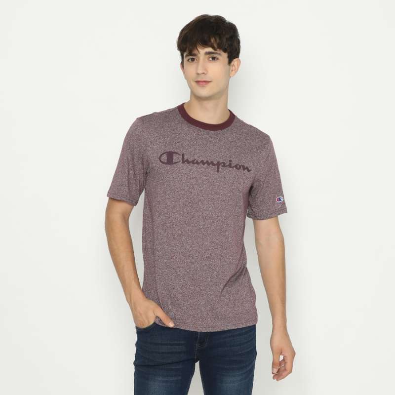 Harga champion script shop tee
