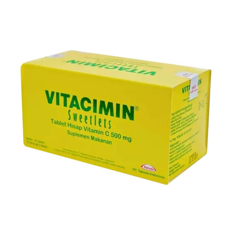 Jual Vitacimin 1 Strip Isi 2 Tablet Vitamin C 500 Mg Kab Cilacap Bewithme Indonesia Tokopedia