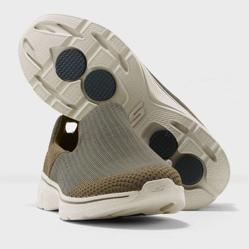 Skechers go walk 4 mens green on sale