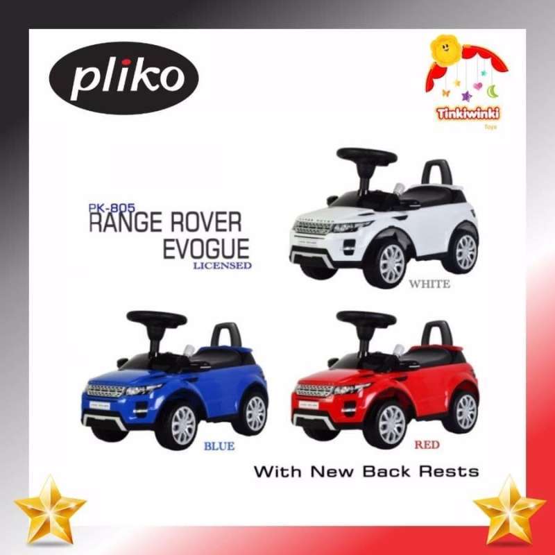 Jual Pliko Pk 805 Ride On Car Range Power Evogue White Di Seller Tw Babytoys Tw Babytoys Kota Jakarta Utara Blibli