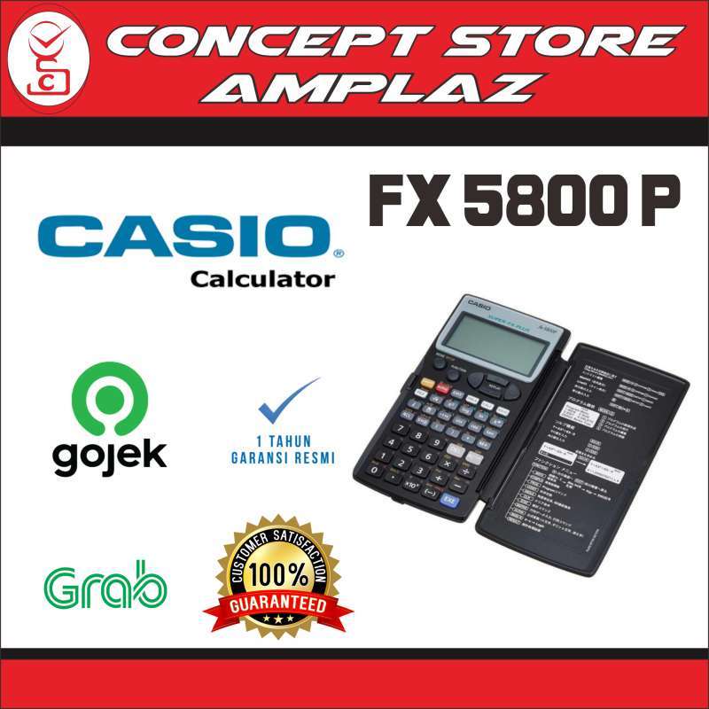 Casio 5800 outlet