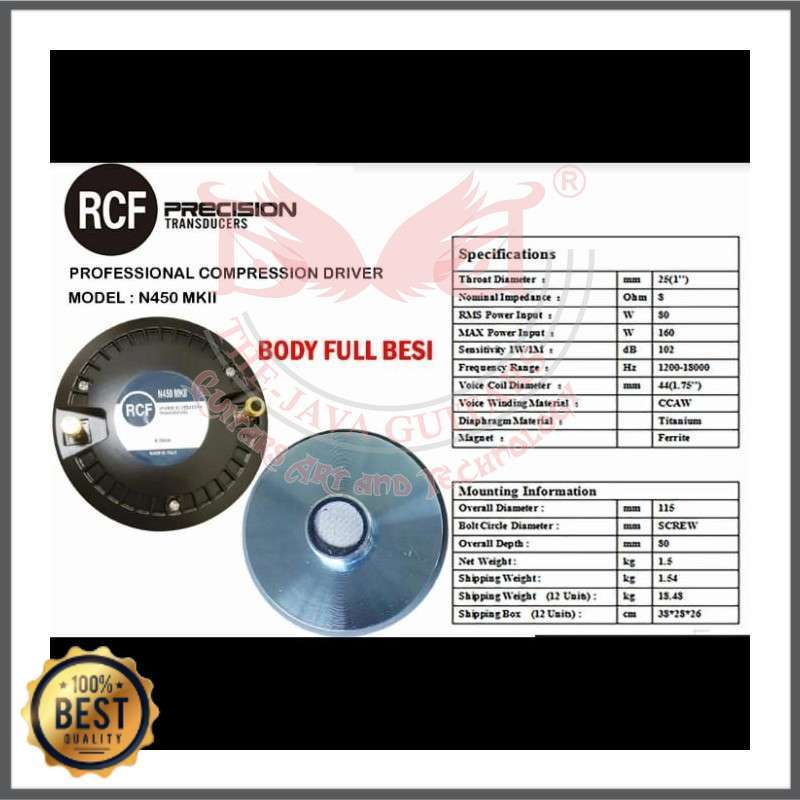 Tweeter rcf discount