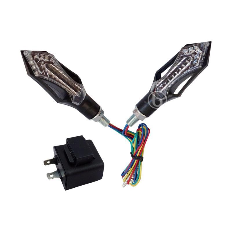 Jual Agras Lampu Sein Led Lancip With Stop Lamp Motor For Beat Street Hitam Online Agustus 2020 Blibli Com