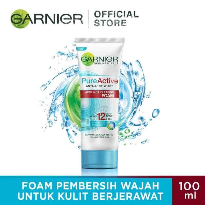 Garnier pure active acne shop & oil clearing foam