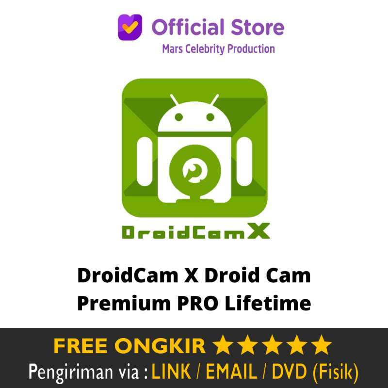 Jual DroidCam X Droid Cam Premium PRO Lifetime Android VIP No Ads