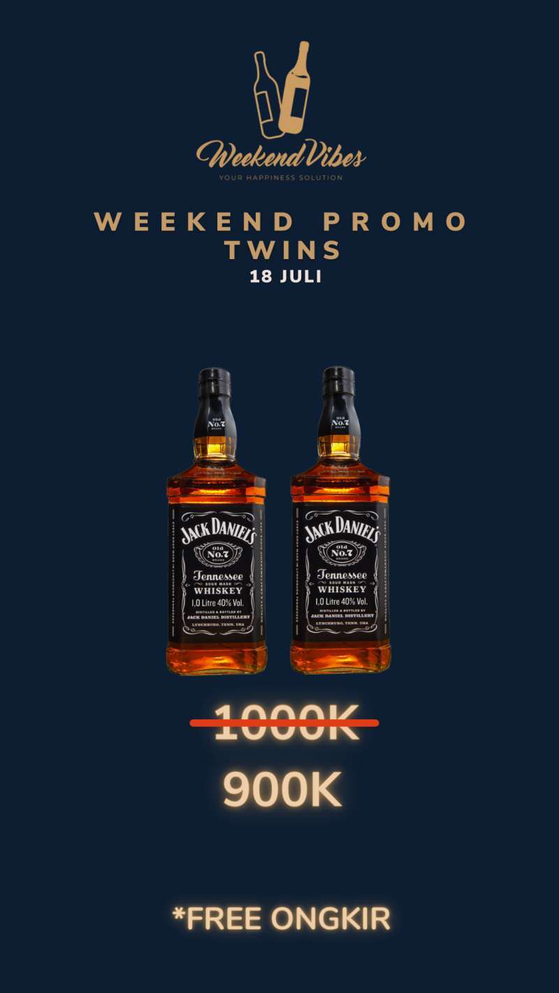 Promo Jack Daniel's Tennesse Whisky 700 ml [TWINS] di Seller ...