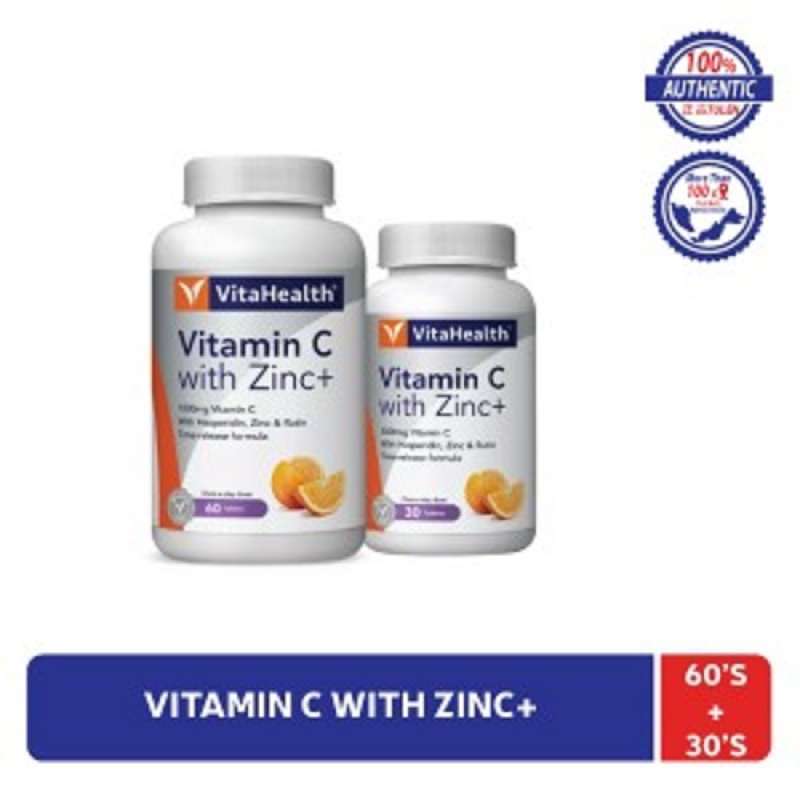 Promo VITAHEALTH VITAMIN C 60 + 30 capsul di Seller Berkah ...