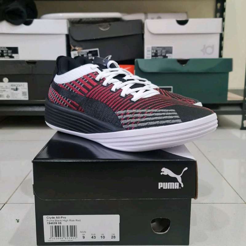puma clyde all pro red