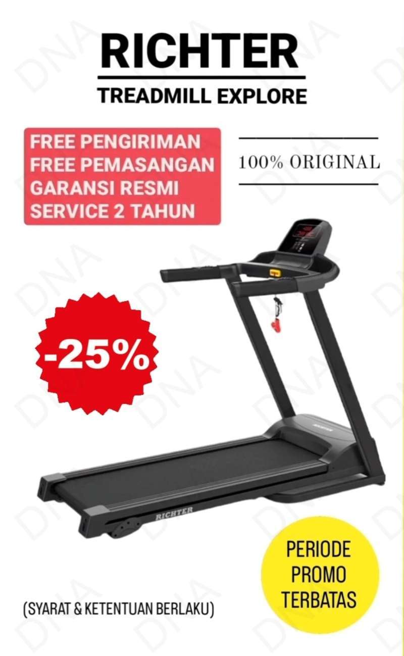 Richter treadmill sales explore