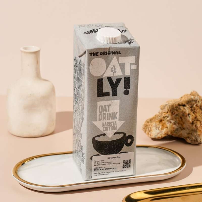 Jual OATLY Oat Milk 1 Liter - Barista Edition di Seller ...